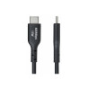 STARTECH 6IN (15CM) USB-A TO USB-C CHARGING CABLE, CHARGER CORD, LTW