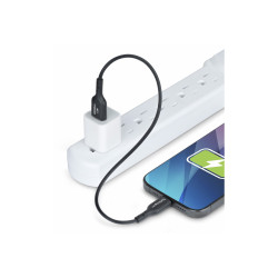 STARTECH 1FT (30CM) USB-A TO USB-C CHARGING CABLE, CHARGER CORD, LTW