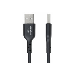 STARTECH 1FT (30CM) USB-A TO USB-C CHARGING CABLE, CHARGER CORD, LTW