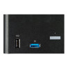 STARTECH TRIPLE MONITOR DISPLAYPORT KVM SWITCH, USB(2), 4K, 2YR