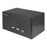 STARTECH TRIPLE MONITOR DISPLAYPORT KVM SWITCH, USB(2), 4K, 2YR