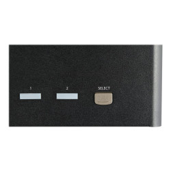 STARTECH TRIPLE MONITOR DISPLAYPORT KVM SWITCH, USB(2), 4K, 2YR