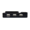 STARTECH 6 PORT USB2.0 HUB, USB 3.0(3), PORTABLE, 2YR