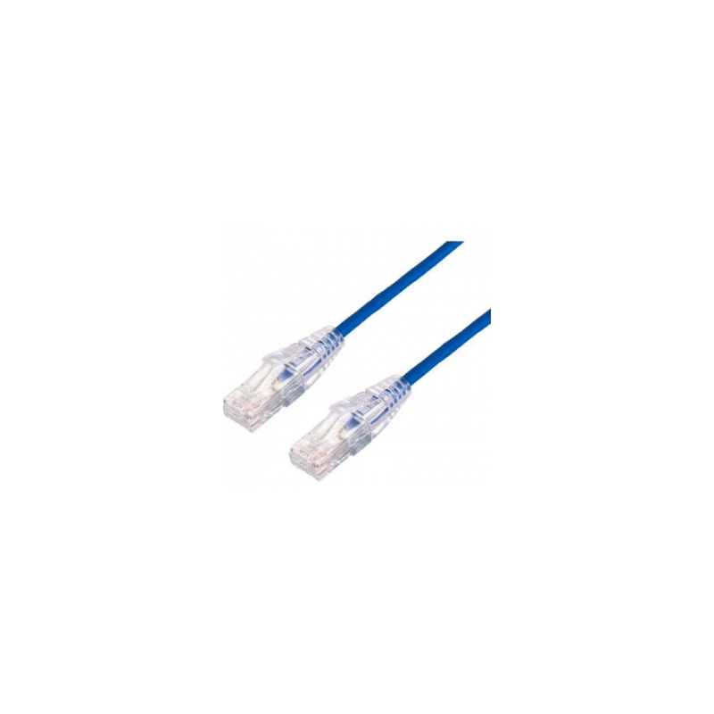 CAT6A CABLE 3M, 3.8MM DIAMETER, 10 GBPS, 28AWG, 3YR Cat6a-3m-Slim-3.8mm