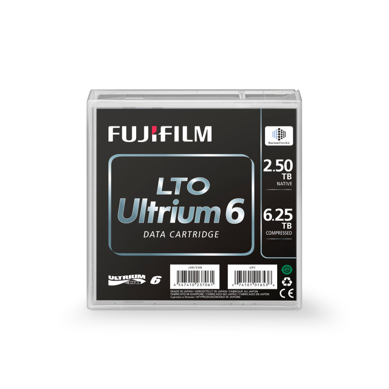 FUJIFILM LTO6 - 2.5/6.25TB BAFE DATA CARTRIDGE