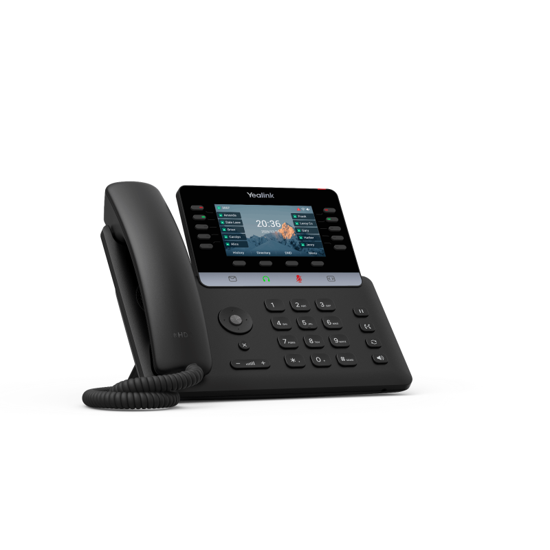 YEALINK (SIP-T74U) 16 LINE IP PHONE WITH HANDSET, 4.3" LCD SCREEN