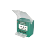 GIANNI EMERGENCY DOOR RELEASE RESETTABLE CALL POINT PROTECTIVE COVER GREEN 1YR