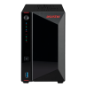 ASUSTOR 2-BAY NAS 3.5"/2.5"(0/2), QC-2.0GHz, 4GB, M.2(4), 2.5G(2), TWR, 3YR