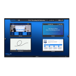COMMBOX (CBIC75S5)75"4K UHD INTERACTIVEDISPLAY(S5),50-PT TOUCH,AND14,NFC READER,5Y WTY