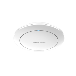 RUIJIE REYEE AX3000 WI-FI 6 DUAL BAND INDOOR CEILING AP -  ROUND - 2974MBPS - 1X GE,3YR