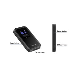 NETGEAR (MH7150) NIGHTHAWK M7 WI-FI 7 5G ESIM MOBILE ROUTER,