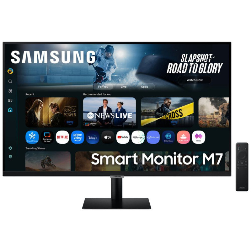SAMSUNG 32" (16:9) M7 4K UHD SMART MONITOR,  HDMI(2), USB-C,