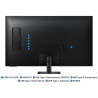 SAMSUNG 32" (16:9) M7 4K UHD SMART MONITOR,  HDMI(2), USB-C,
