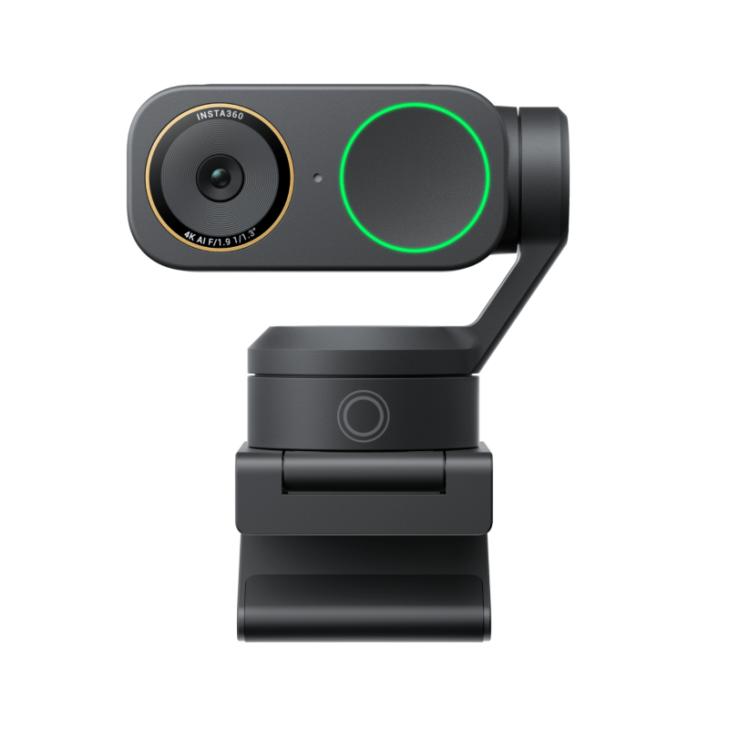INSTA360 LINK2 PRO, 4K GIMBAL WEBCAM, 4x DZ, AUTO FOCUS, MAG BRACKET, USB-C, BLACK, 1YR