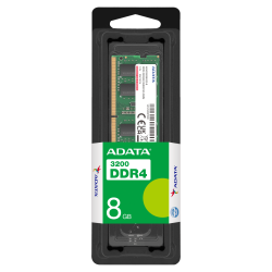 ADATA 8GB DDR4-3200 SODIMM MEMORY, 3YR