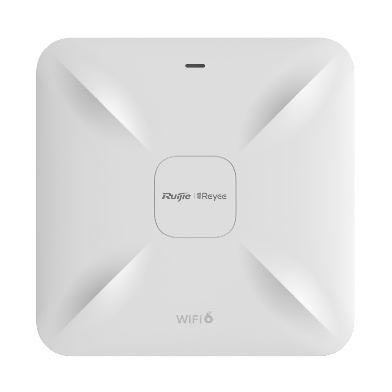 RUIJIE REYEE RG-RAP2260(G) AX1800 WI-FI 6 INDOOR CEILING AP-SQUARE-1774MBPS-2X GE,3YR