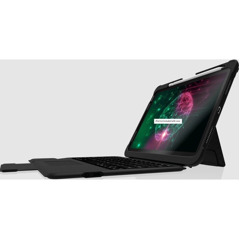 STM DUX KEYBOARD TRACKPAD BT (IPAD 10TH GEN) AP - BLACK FITTED CASE