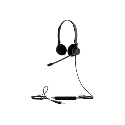 JABRA CORDED BIZ 2300 UC DUO HEADSET, USB-A
