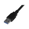 STARTECH 3M USB 3.0 A TO B CABLE - USB 3.0 CORD M/M - BLACK, LTW