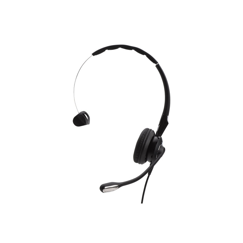 JABRA CORDED BIZ 2400 II MONO HEADSET, LEATHERETTE,QD