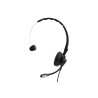 JABRA CORDED BIZ 2400 II MONO HEADSET, LEATHERETTE,QD