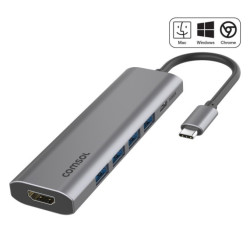 COMSOL USB-C TO 4K HDMI MULTI-PORT ADAPTER
