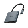 TP-LINK 3 PORT HUB, 100W PD(1), USB-A 3.0(1), HDMI 4K@60Hz(1), 1YR