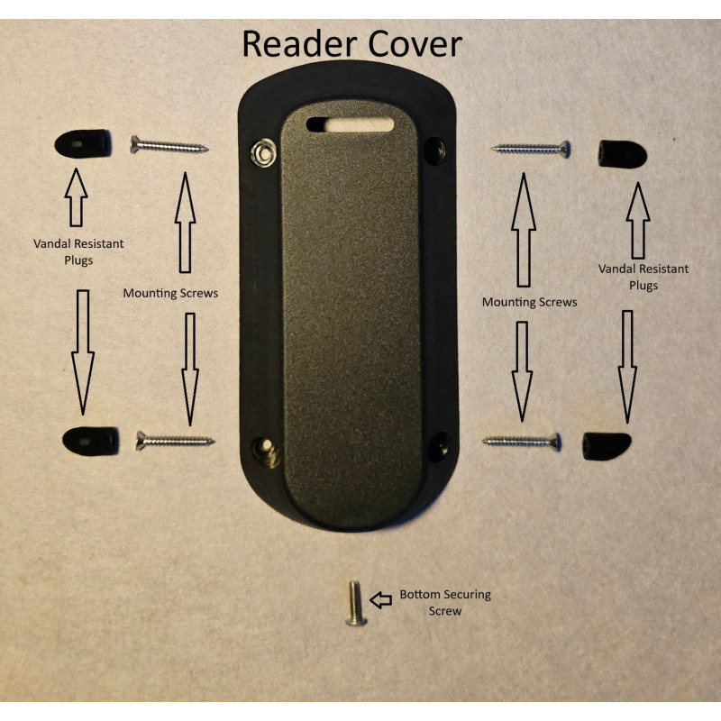 HID SIGNO 20 VANDAL RESISTANT READER COVER