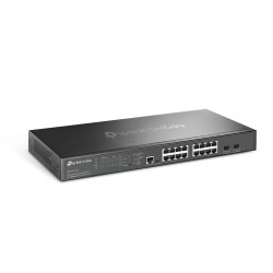 TP-LINK OMADA 16-PORT MANAGED L2+ RACK SWITCH, 2.5G POE+(8), 10G SFP+(2), 240W, 5YR