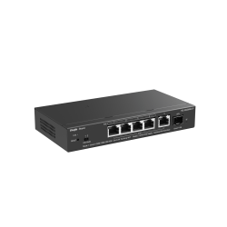 RUIJIE REYEE 5P MULTI GIG SMART CLOUD MANAGED SWITCH-4 POE+(70W), 5X 2.5G, 1X 10G SFP+,3YR