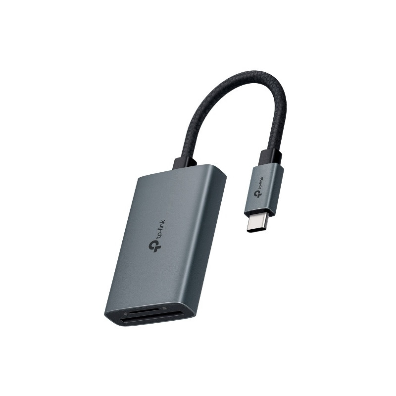 TP-LINK USB 3.0 TYPE-C TO SD & MICROSD 3.0 CARD READER, UHS-II, BLACK