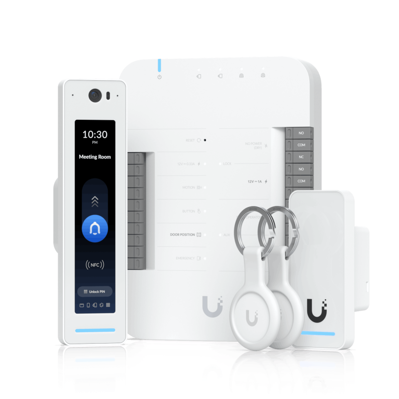 UBIQUITI UniFi ACCESS G2 STARTER KIT PRO - UniFi DREAM MACHINE PRO REQUIRED,1YR