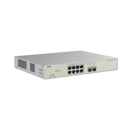 RUIJIE REYEE 8P MULTI GIGABIT L2+ MANAGED SWITCH - 8 POE+(240W) -8X 2.5G + 2X 10G SFP+,5YR