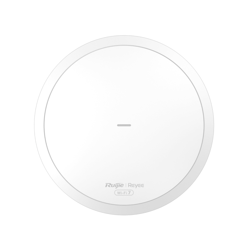 RUIJIE REYEE BE3600 WI-FI 7 DUAL BAND INDOOR CEILING AP - ROUND - 3570MBPS - 2.5GE,3YR