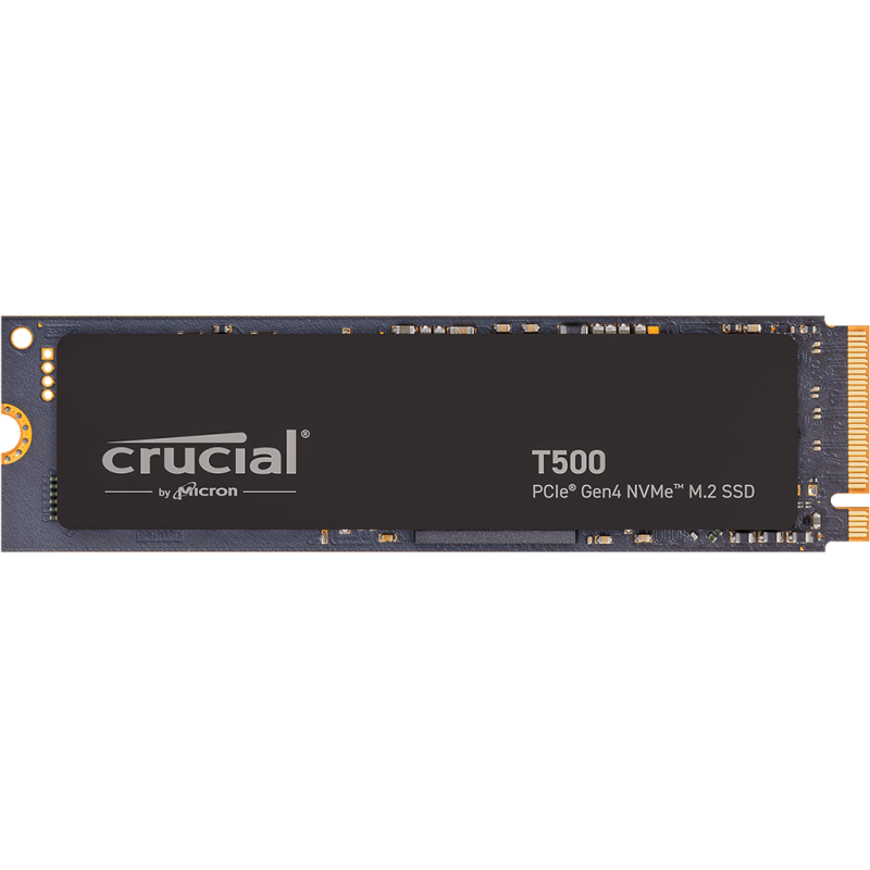 Crucial® T500 500GB PCIe Gen5 x4 NVMe 2.0 M.2 SSD 7200R/5700W(seq)MB/s,800K/1390K IOPS,300TB TBW, 1.5M Hrs MTTF,[CT500T500SSD8]