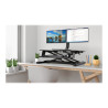 KENSINGTON DUAL MONITOR DESK MOUNT, SLIM, UP TO 27" & 8KG, V