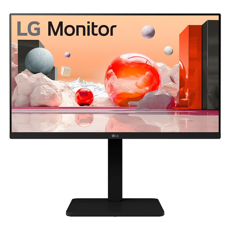 LG 24" (16:9) FHD IPS, HDMI, DP, USB, D-SUB, 100Hz, SPKR, H/ADJ, TILT, VESA, 3YR