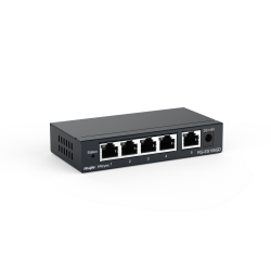 RUIJIE REYEE 5 PORT GIGABIT UNMANAGED FANLESS SWITCH - METAL CASING,3YR