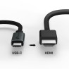 TP-LINK USB 3.0 TYPE-C TO HDMI ADAPTER, 4K@60Hz, BLACK