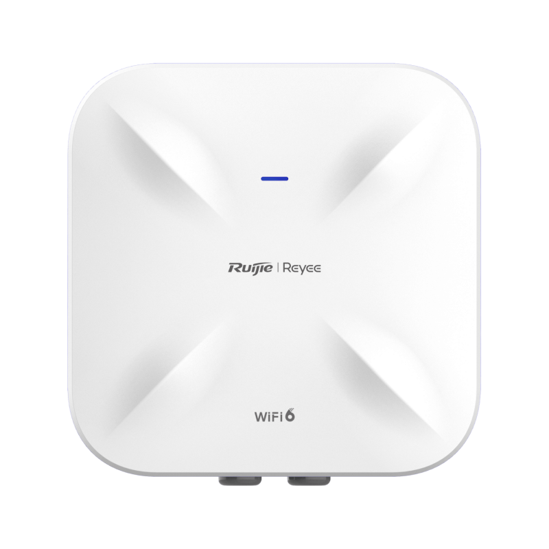 RUIJIE REYEE RG-RAP6260(G)AX1800 WI-FI 6 OUTDOOR AP SQUARE 1774MBPS-1X GE, 1X SFP, IP68,3Y