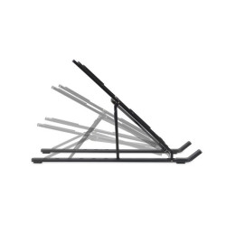 KENSINGTON ALUMINIUM COLLAPSIBLE LAPTOP RISER FOR UP TO 16" NOTEBOOK- BLACK