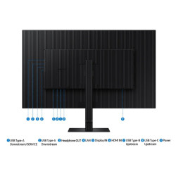 SAMSUNG 37" (16:9) UHD VA MONITOR, DP, HDMI, HDR10, USB-C, U