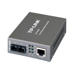 TP-Link 10/100Mbps RJ45 to 100Mbps multi-mode SC fiber Converter - (MC100CM)