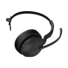 JABRA WIRELESS EVOLVE2 55 MS MONO BLUETOOTH ANC HEADSET W/CHARGING STAND+LINK390A, USB-A