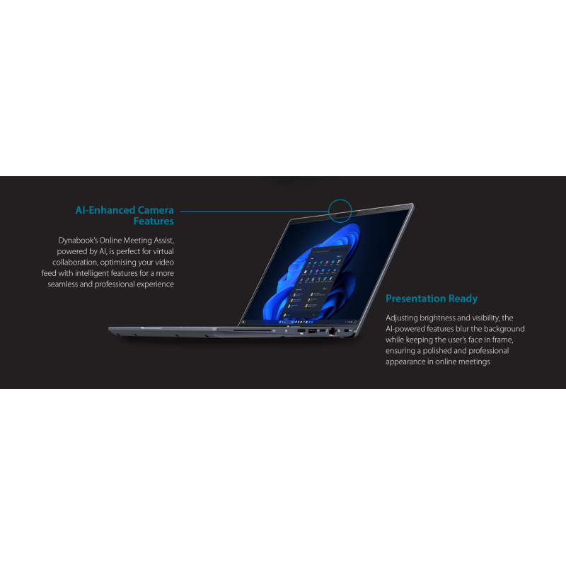 DYNABOOK PORTEGE X30L-M, U5-125H, 13.3" WUXGA TOUCH, 16GB, 512GB SSD, W11P(AI), 3YR