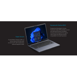 DYNABOOK PORTEGE X30L-M, U5-125H, 13.3" WUXGA TOUCH, 16GB, 512GB SSD, W11P(AI), 3YR