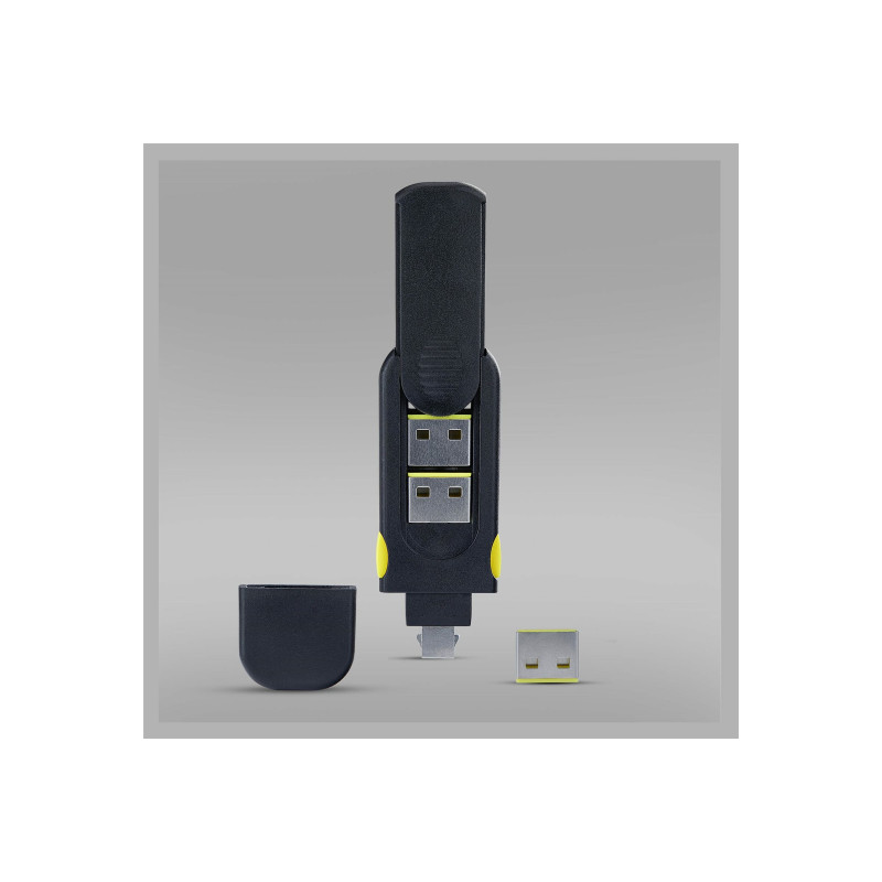 USB-A Port Blocker Key 4x USB-A Plugs