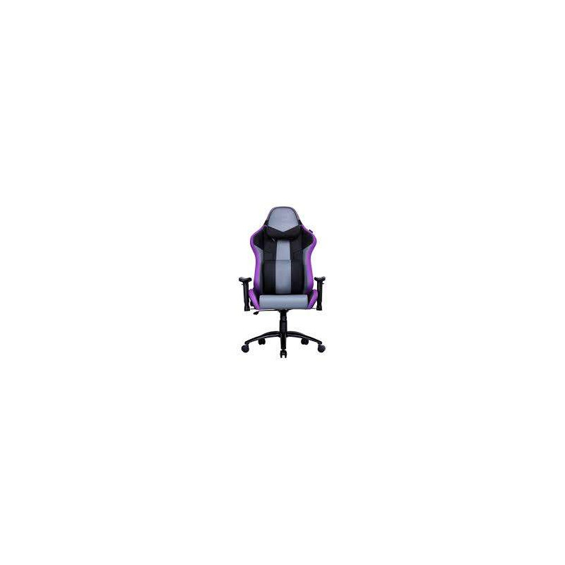 COOLER MASTER GAMING CHAIR PURPLE, ULTRA COMFORTABLE HEAD AN