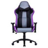 COOLER MASTER GAMING CHAIR PURPLE, ULTRA COMFORTABLE HEAD AN