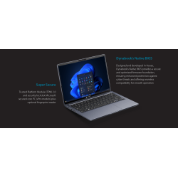 DYNABOOK PORTEGE X30L-M, U7-155H, 13.3" WUXGA TOUCH, 16GB, 512GB SSD, LTE, W11P(AI), 3YR
